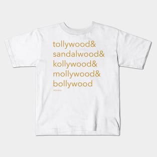 India Cinema Film Industry Kids T-Shirt